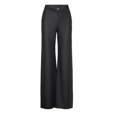 ROTATE Birger Christensen Stretch Straight Leggings Svart