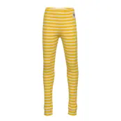 Stripe Rib Leggings Leggings Gul Mini Rodini