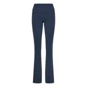 STRONGER Seamless Contour Ribbed Bootcut Leggings - Navy - L