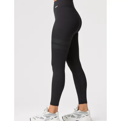 STRONGER Signature Leggings - Black - L
