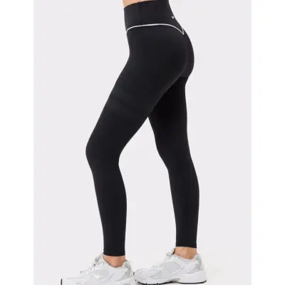 STRONGER Signature Piping Leggings - Black - M