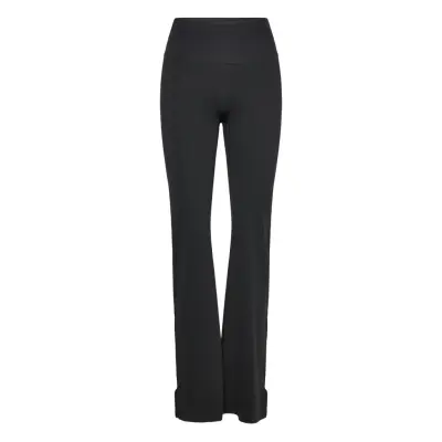 STRONGER Sleek Flared Leggings - Black - XXL