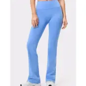 STRONGER Soft Flared Leggings - Blue - XS