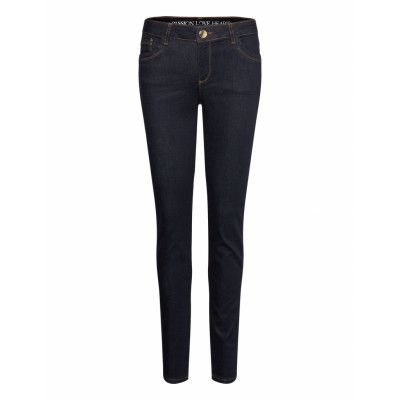 Sumner Hybrid Jeans Slimmade Jeans Marinblå MOS MOSH