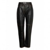 Susanna Trousers 14594 Bottoms Trousers Leather Leggings-Byxor Svart Samsøe Samsøe