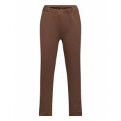 Sweat Suited Pants Brushed *Villkorat Erbjudande Leggings Brun Copenhagen Colors