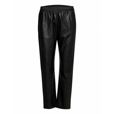 Taledy Leather Leggings/Byxor Svart BOSS