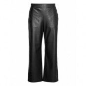 Taomie Trousers Leather Leggings/Byxor Svart BOSS