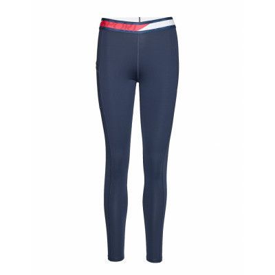Tape Legging 7/8 Running/training Tights Blå Tommy Sport