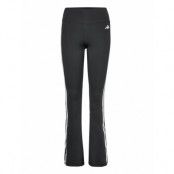 Te 3S Flared *Villkorat Erbjudande Running/training Tights Svart Adidas Performance