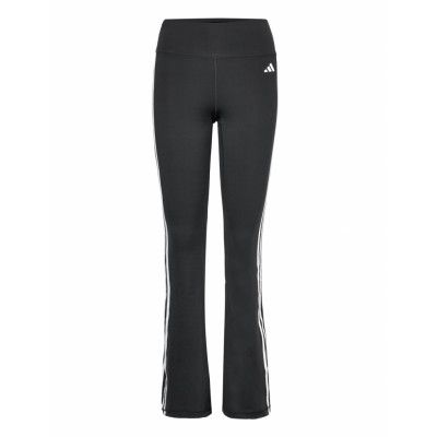 Te 3S Flared *Villkorat Erbjudande Running/training Tights Svart Adidas Performance