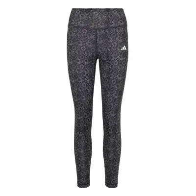 Te Aop Tig *Villkorat Erbjudande Running/training Tights Svart Adidas Performance