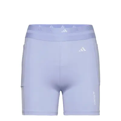 Techfit Hyperglam 5-Inch Short Leggings Bottoms Shorts Sport Shorts Blue Adidas Performance