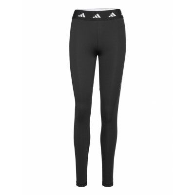 Techfit Long Leggings *Villkorat Erbjudande Running/training Tights Multi/mönstrad Adidas Performance