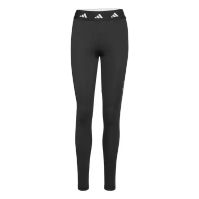 Techfit Long Leggings Sport Running-training Tights Multi/patterned Adidas Performance