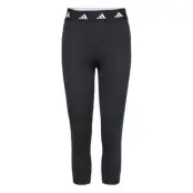Tf Capri L Sport Running-training Tights Svart Adidas Performance