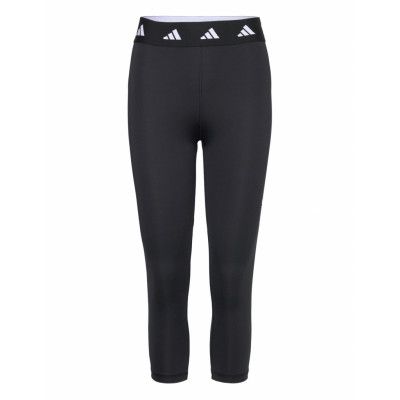 Tf Capri L Sport Running-training Tights Svart Adidas Performance