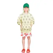 THE ANIMALS OBSERVATORY Beaver Kid Hoodie White Flowers - Multi/patterned - 12 Y