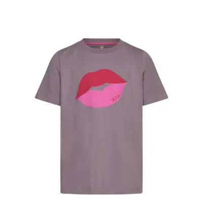 The New Tnphilippa S_S Tee - Purple - 110/116