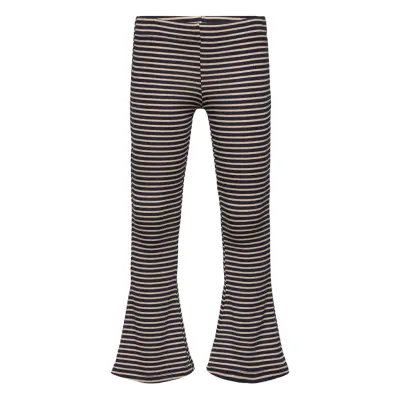 The New Tnpriscilla Flared Rib Pants Marinblå
