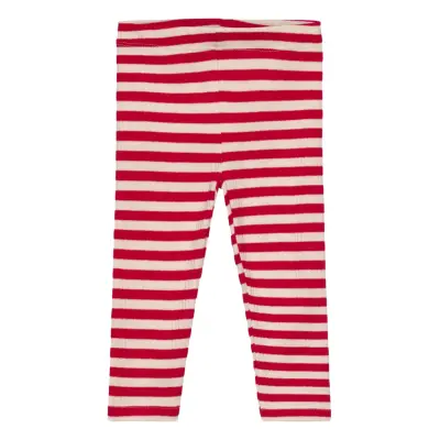 The New Tnsbfro Rib Leggings - Red - 68
