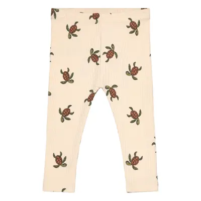 The New Tnsbowen Rib Leggings Kräm