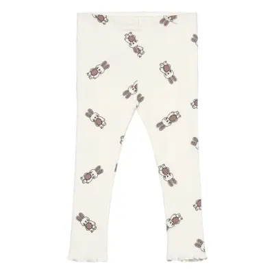 The New Tnsbpippa Rib Leggings - White - 80