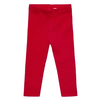 The New Tnsbrianna Rib Leggings Röd