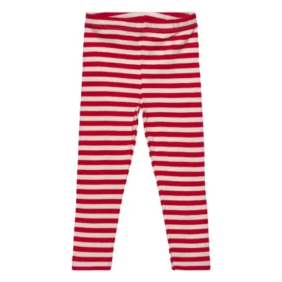 The New Tnstfro Rib Leggings Röd