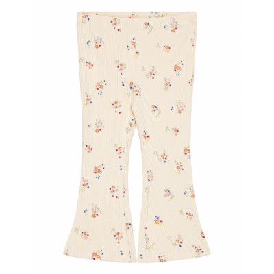 The New Tnstnaya Flared Rib Pants Kräm