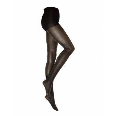 Lindex Tights 40 Den Lurex Svart