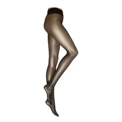 Lindex Tights 40 Den The Light Suppor Svart