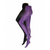 Tights 50Den 2 P Recycled Lingerie Pantyhose & Leggings Purple Lindex