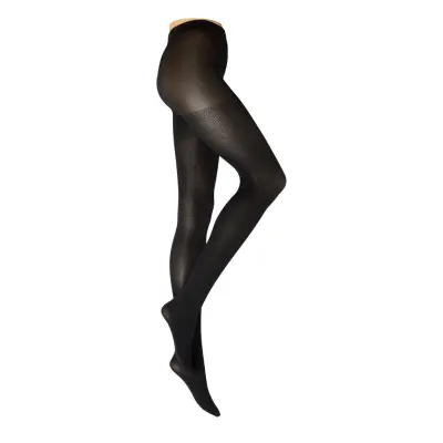 Tights 80den Small Diamond Lingerie Pantyhose & Leggings Svart Lindex