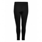 Tjw Crv Taping Legging Running/training Tights Svart Tommy Jeans