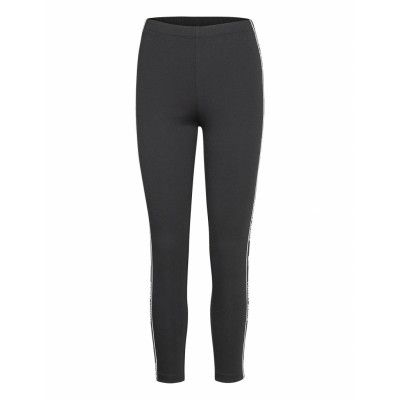 Tjw Essential Tape Legging Leggings Svart Tommy Jeans