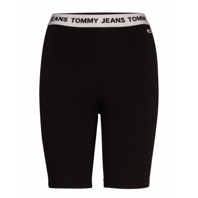 Tjw Legging Short Cykelshorts Svart Tommy Jeans