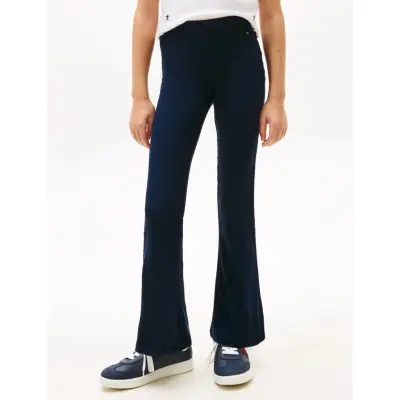 Tommy Hilfiger Rib Flare Legging - Navy - 176