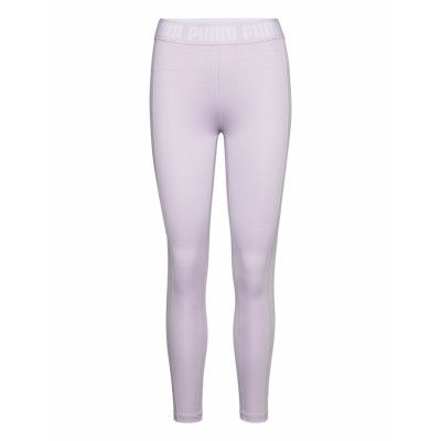 Train Puma Strong High Waist Full Tight Sport Running-training Tights Purple PUMA