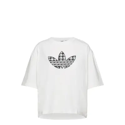 Tref Infill Tee T-shirts & Tops Short-sleeved Vit Adidas Originals
