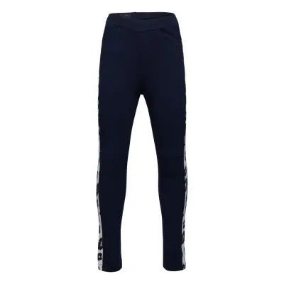 Trousers Jersey School Leggings Blå Polarn O. Pyret