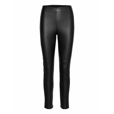 Trousers Ronna Trousers Leather Leggings/Byxor Svart Lindex