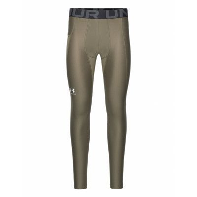 Ua Hg Armour Leggings Sport Running-training Tights Green Under Armour