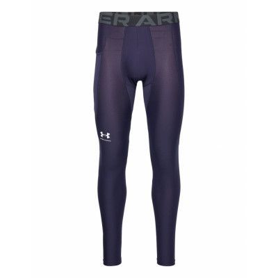 Ua Hg Armour Leggings Sport Running-training Tights Purple Under Armour