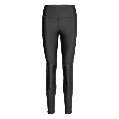 Ua Hg Armour Shine Leg Ns Running/training Tights Svart Under Armour