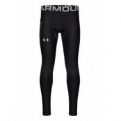 Ua Hg Armourprint Leggings *Villkorat Erbjudande Running/training Tights Svart Under Armour