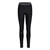 Ua Hg Armr Brand Wb Legging Running/training Tights Svart Under Armour