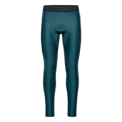 Ua Hg Isochill Perf Leggings Running/training Tights Blå Under Armour