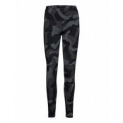 Ua Rush Camo Legging Running/training Tights Svart Under Armour