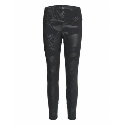 Ua Rush Tonal Leg Ns Running/training Tights Svart Under Armour